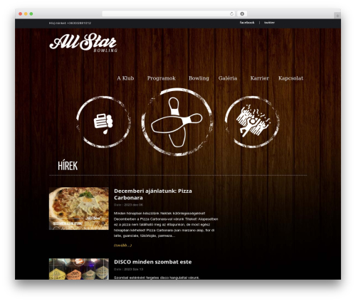 RRF Scroll to top (rrf-scroll-to-top) free WordPress plugin - allstarbowling.hu
