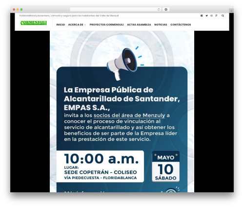 Theme WordPress Association - cormensuli.com