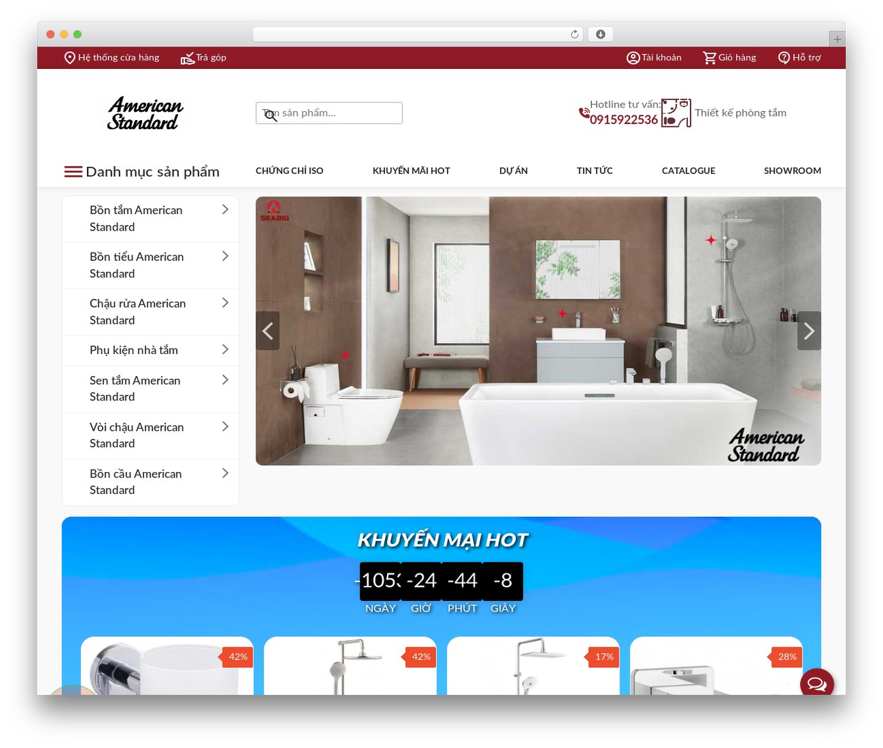 Theme WordPress ECOMCX Theme - americanstandardgroup.vn