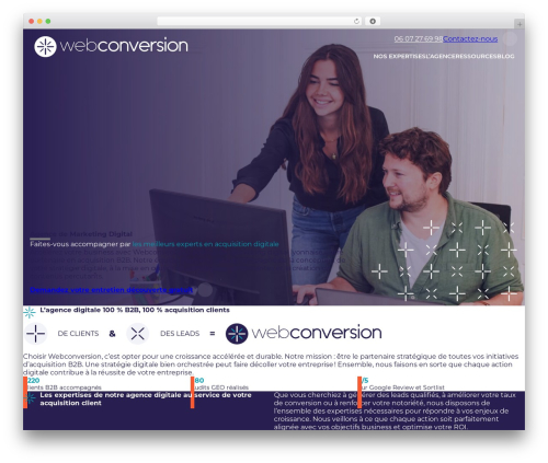 Theme WordPress Thème Proximit - webconversion.fr