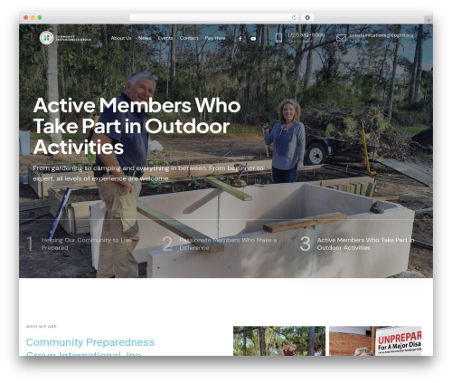 UnityPress top WordPress theme - cpgint.org