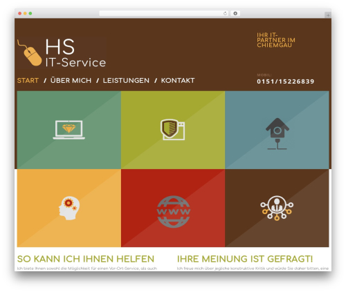 WordPress theme cherry - hs-itservice.de