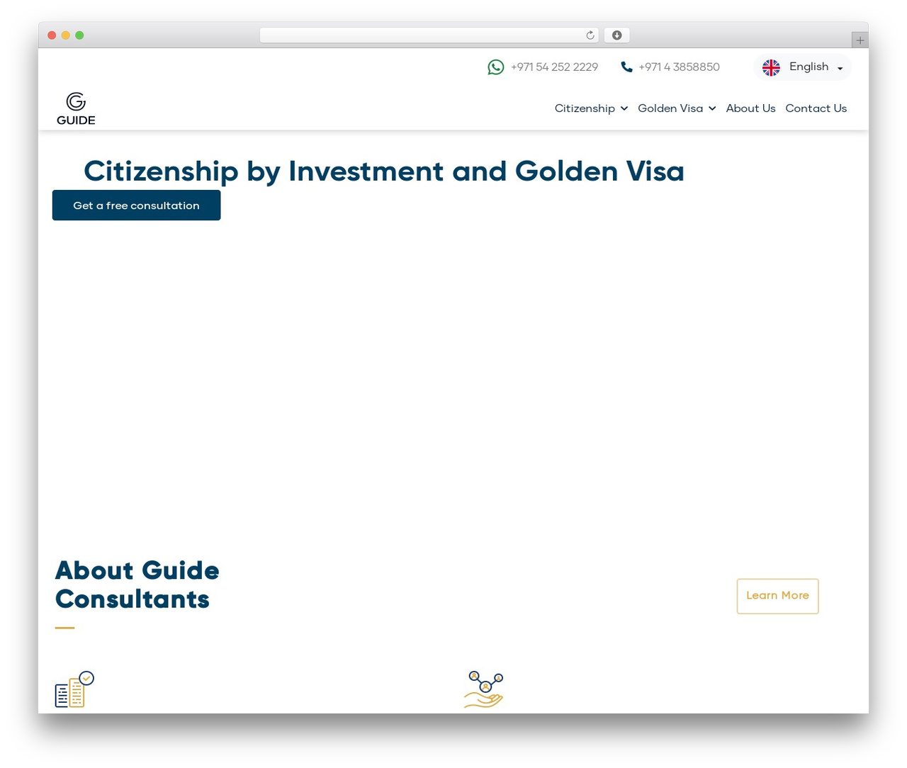 WordPress theme Guide - www.guideconsultants.com