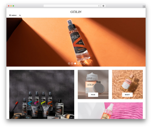 WordPress theme snsvicky - guilincare.com