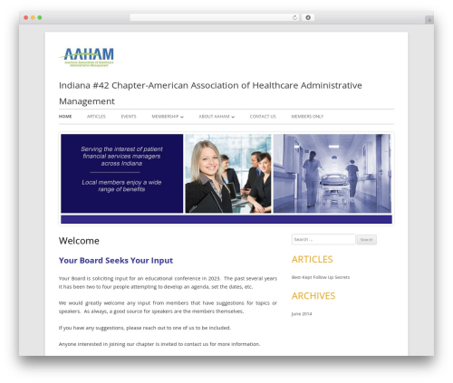 WordPress theme Tiny Forge - aaham-ind.org