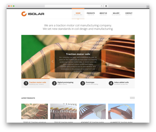 WordPress website theme SmartStart WP - Responsive HTML5 Theme - isolar.sk