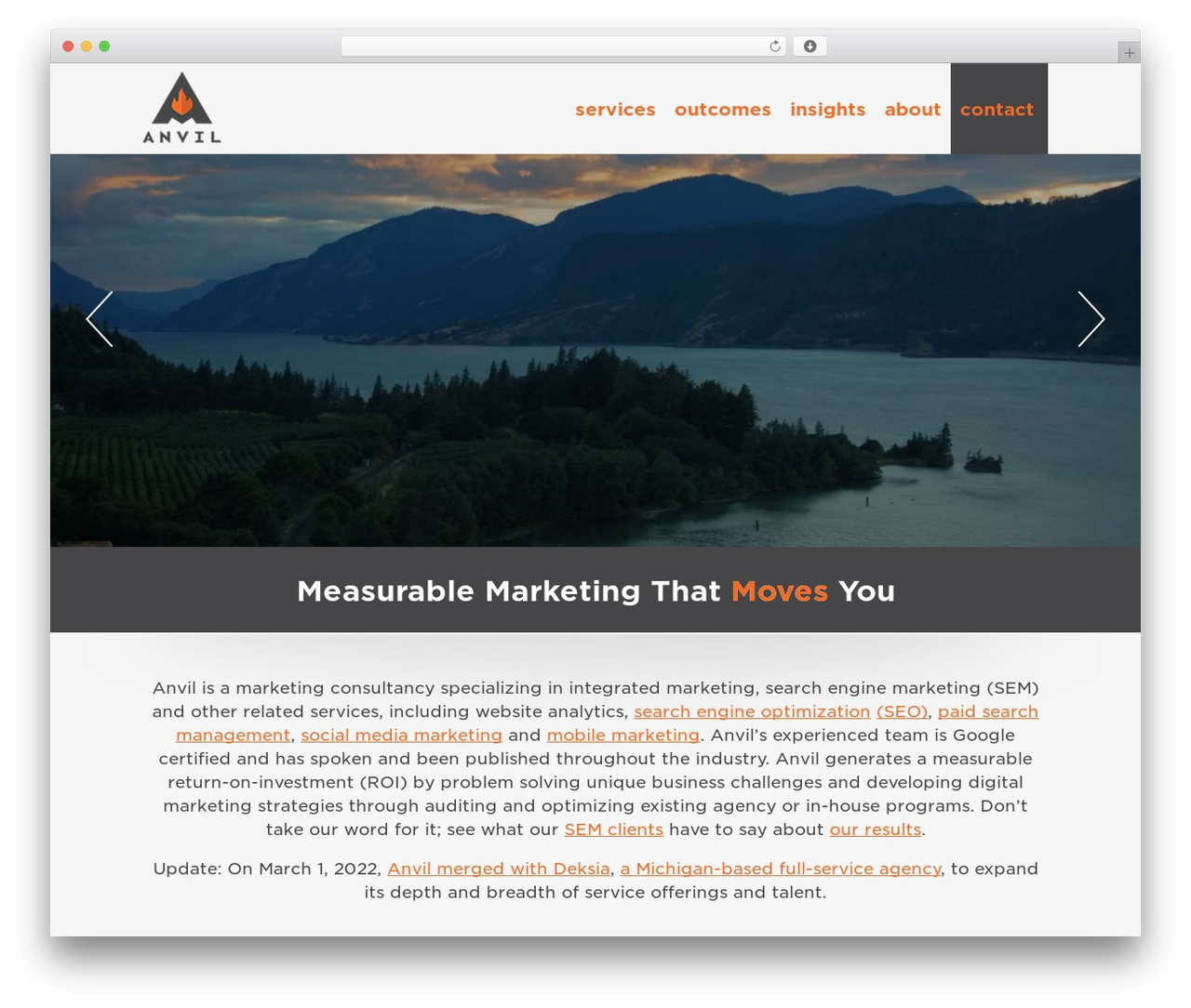 Anvil WordPress theme - anvilmediainc.com