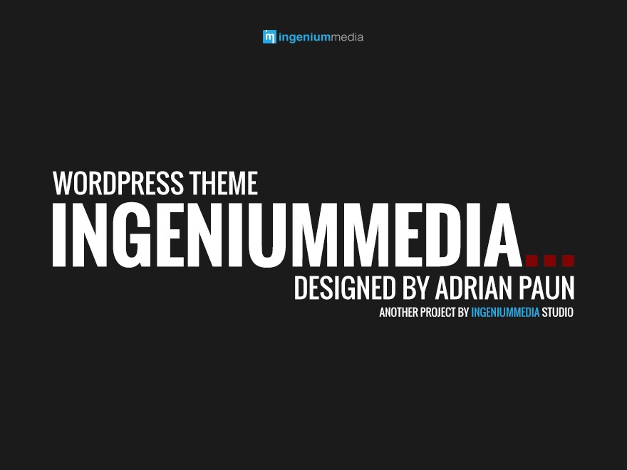 EasyStart WordPress theme by Adrian Paun