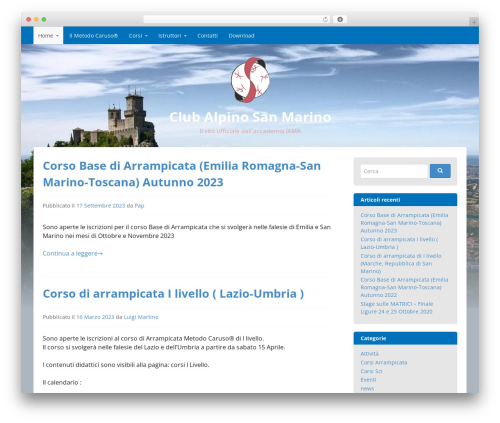 GovPress WordPress theme - istruttori.org