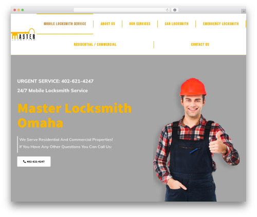 Hello Elementor theme WordPress - masterlocksmithomaha.com