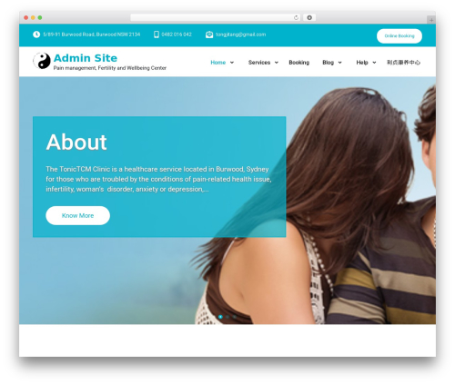 MediHealth best free WordPress theme - lifenurturing.com
