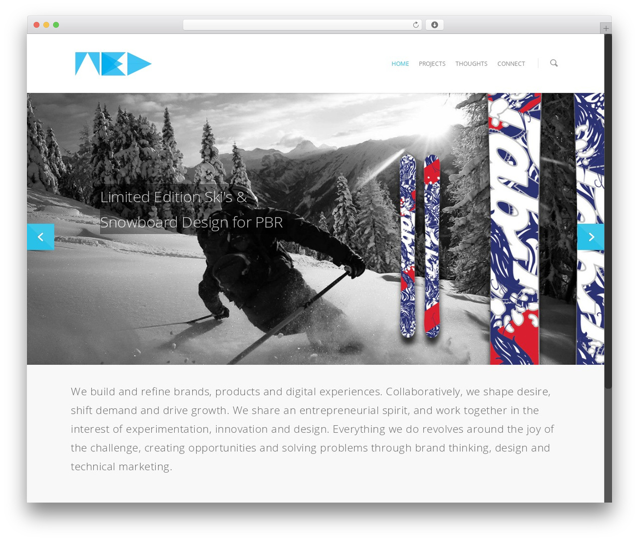 Salient WordPress theme - adned.co