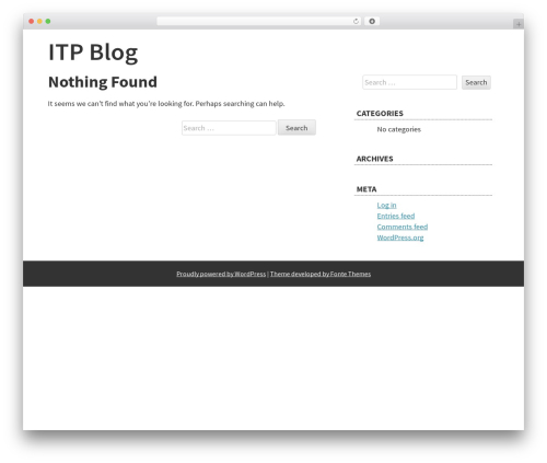 simpler WordPress blog theme - itp.kevings.com