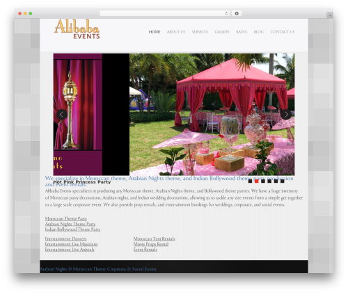 Theme WordPress reFresh Light - alibabaevents.com