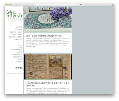 Custom Menu (custom-menu) free WordPress plugin - askthesheikh.com