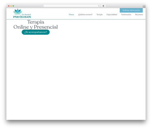 WordPress theme Hello Elementor - enmadridpsicologos.com
