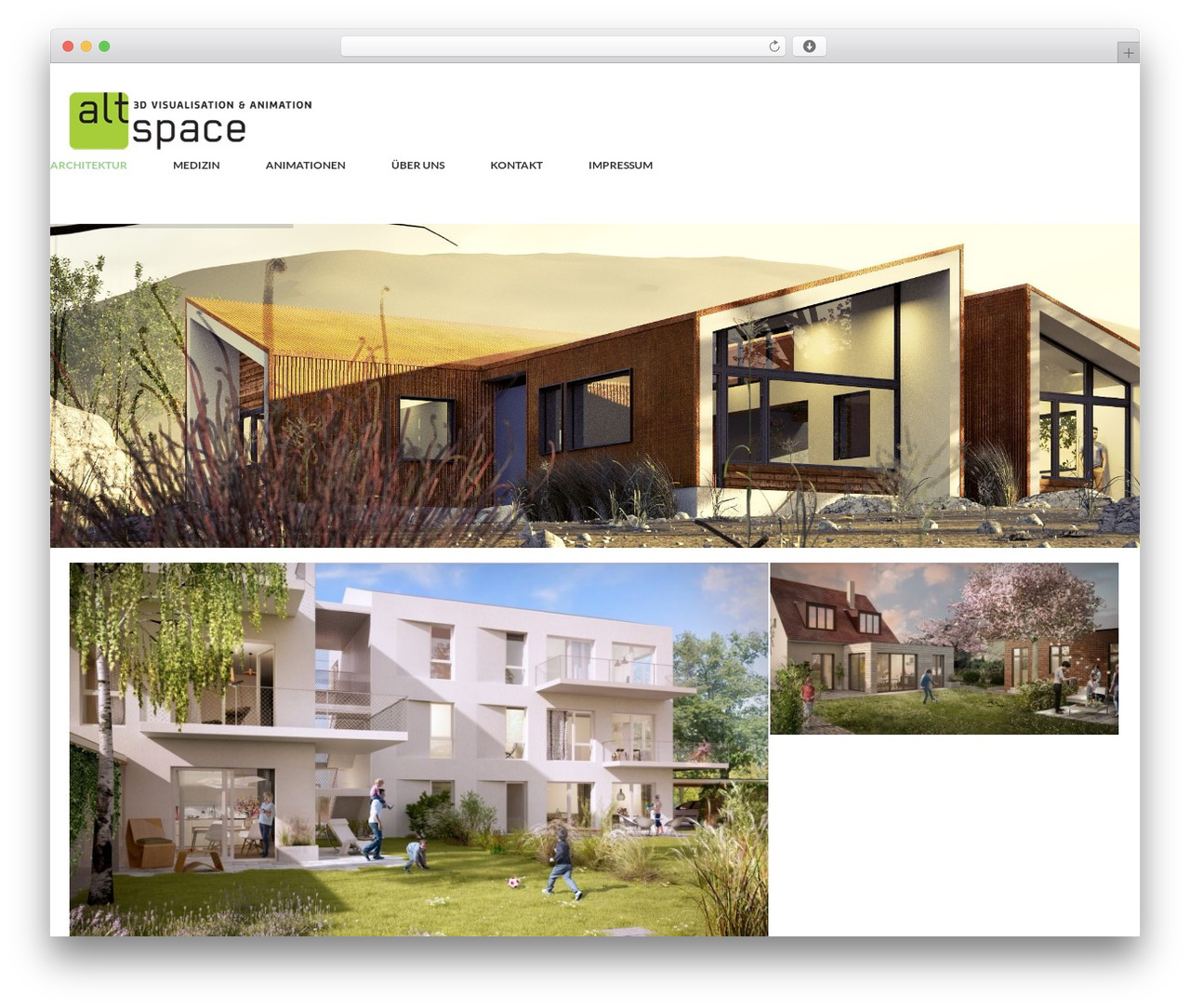 WordPress website theme Studiofolio - altspace.de WordPress website theme Studiofolio - altspace.de