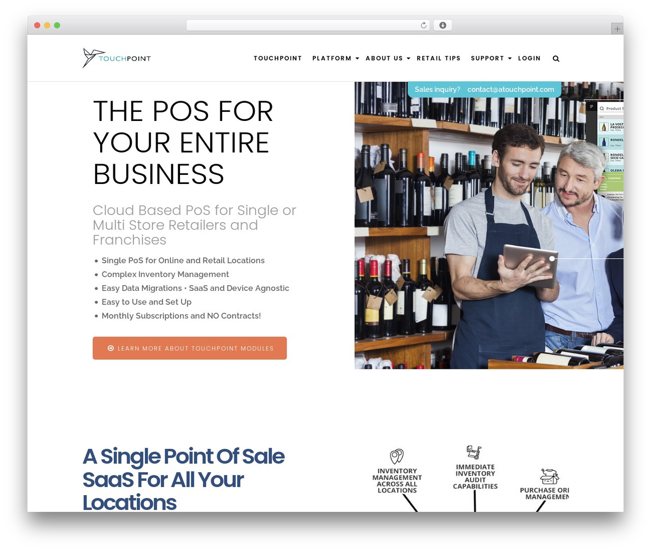 WP theme onesolution - atouchpoint.com
