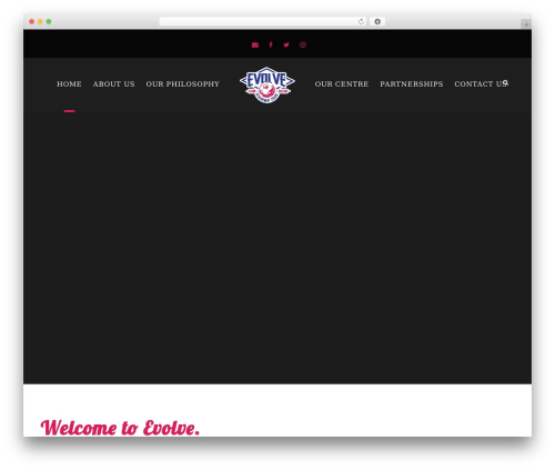 BigSlam best WordPress theme - evolvefc.co.uk