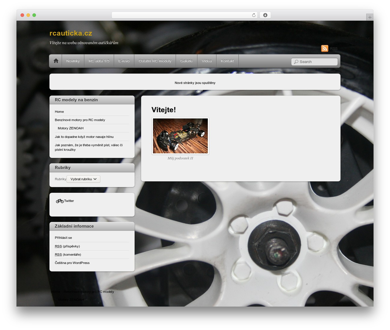 iTheme2 premium WordPress theme - rcauticka.cz