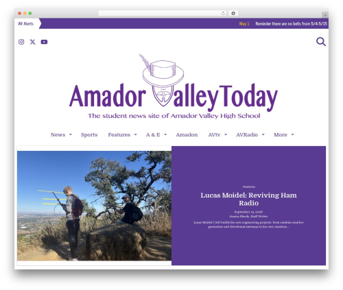 SNO FLEX WordPress theme - amadorvalleytoday.org