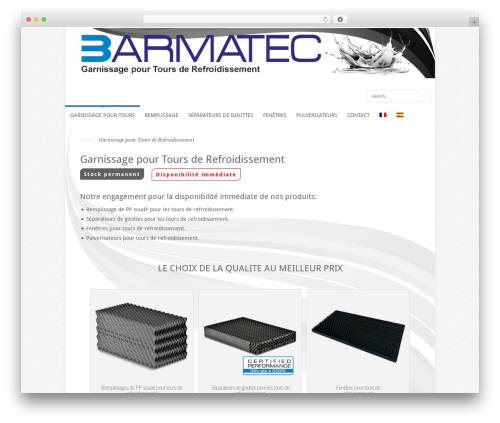 Trim WordPress theme - separateurdegouttes.fr