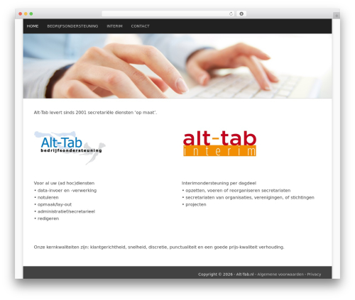 WordPress theme Diligent - alttab.nl