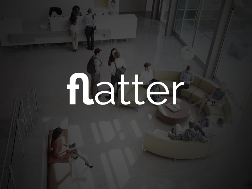 WordPress theme Flatter by Modern Themes