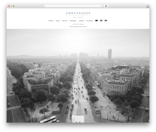 Frontend_builder WordPress plugin - ambassador.fr