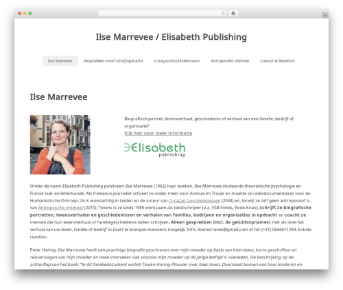 WordPress theme Noto Simple - elisabethpublishing.com