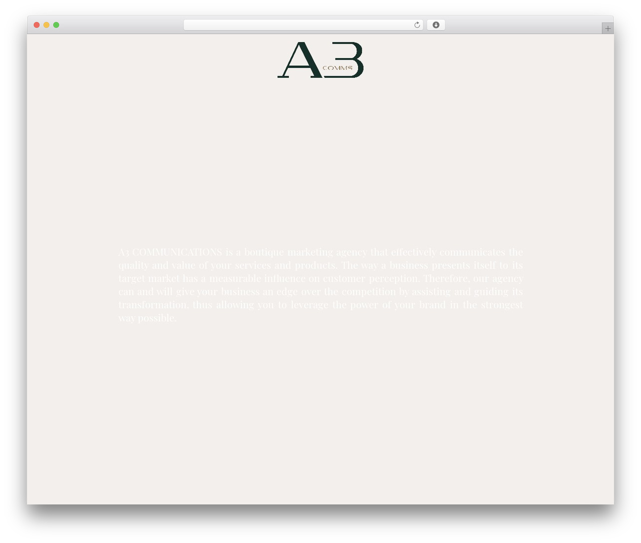 WordPress theme Teczilla - a3comms.com