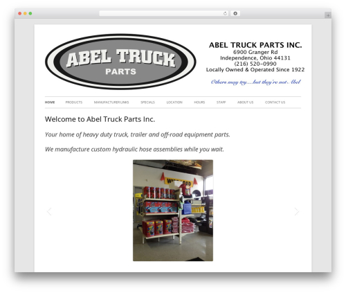 WordPress theme Tiny Forge - abeltruckparts.com