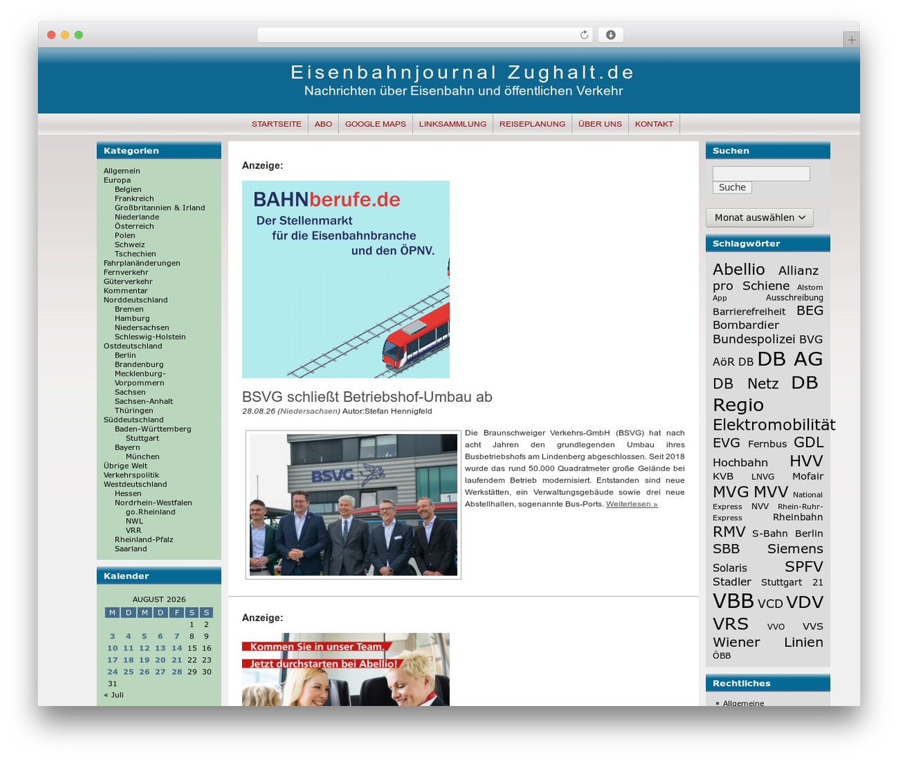WordPress theme ZyRed Theme - eisenbahnjournal-zughalt.de WordPress theme ZyRed Theme - eisenbahnjournal-zughalt.de