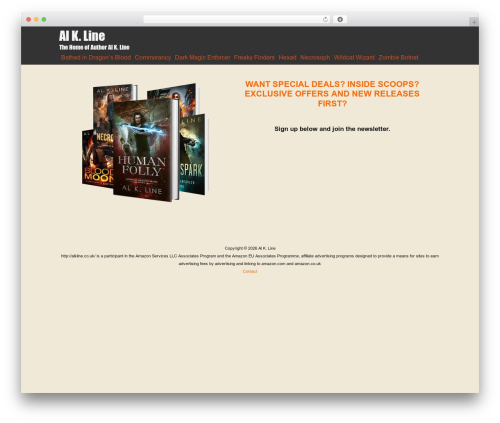 Catalyst premium WordPress theme - alkline.co.uk