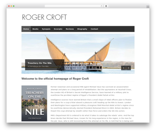 Centum WordPress theme - rogercroft.com