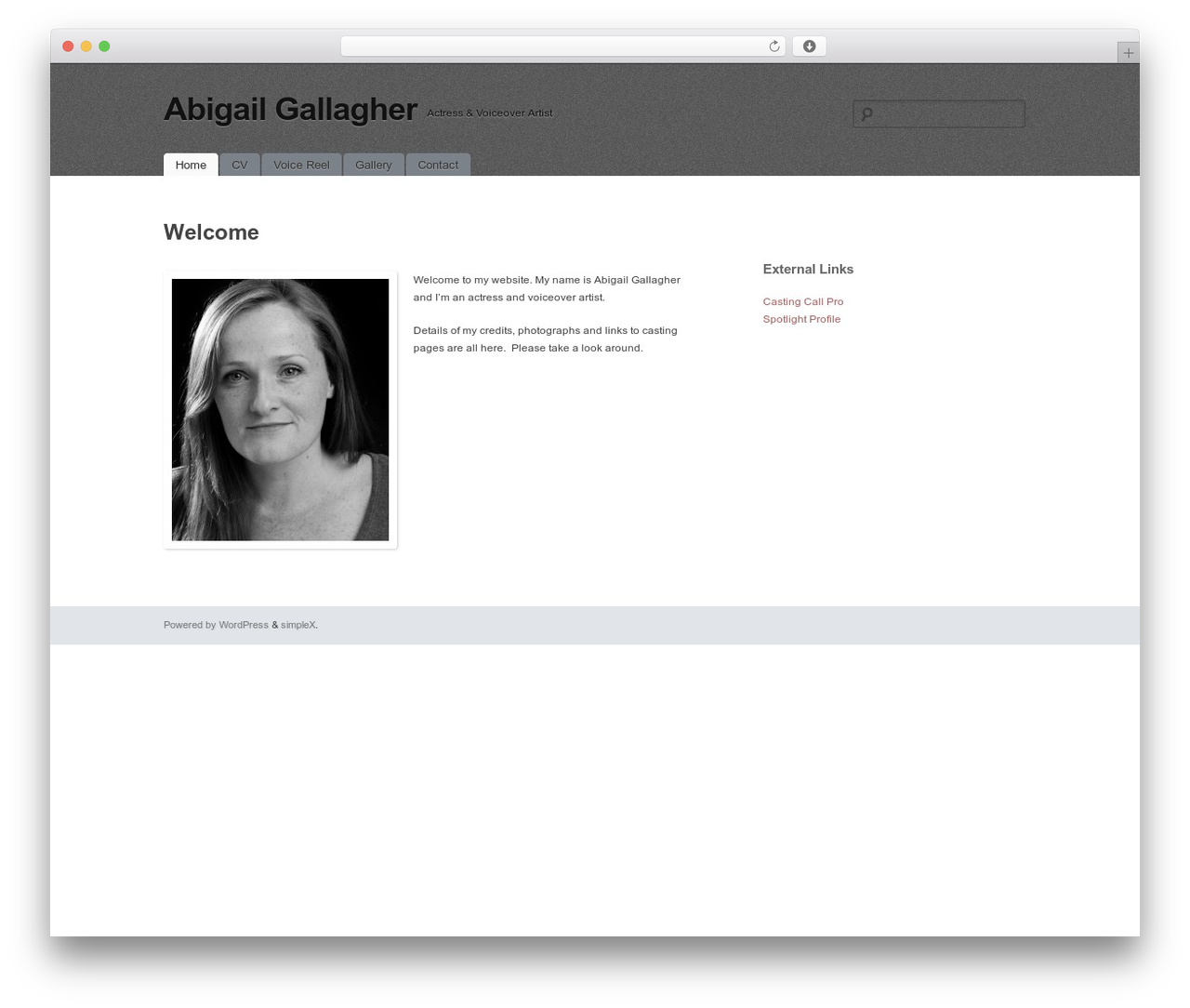 simpleX best WordPress theme - abigailgallagher.com simpleX best WordPress theme - abigailgallagher.com