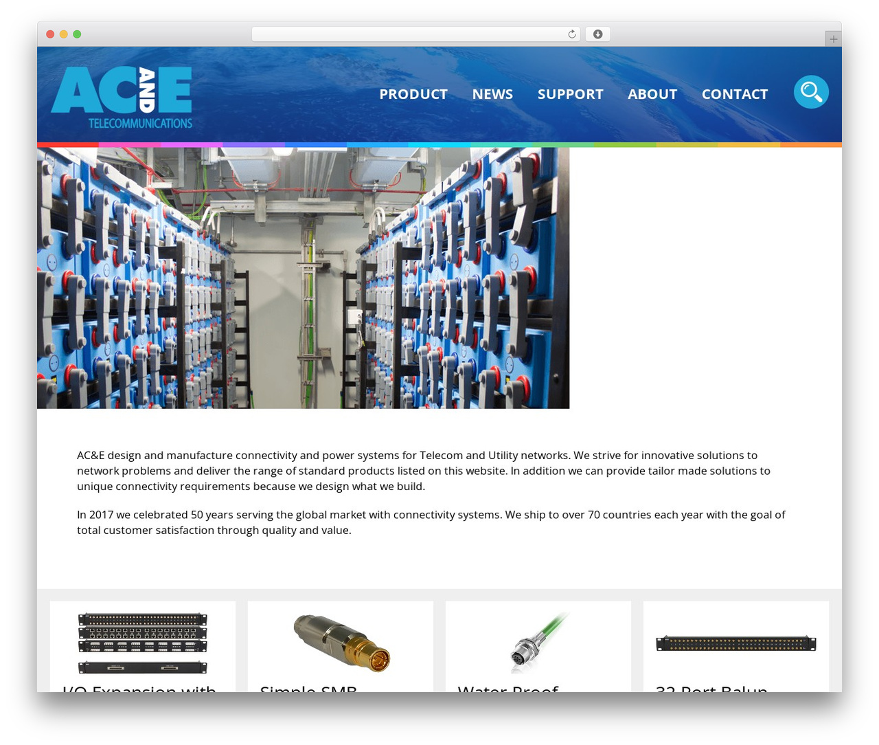 Theme WordPress AC&E Theme - acande.com Theme WordPress AC&E Theme - acande.com