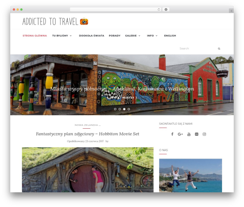 Theme WordPress Activello - addictedtotravel.pl/pl