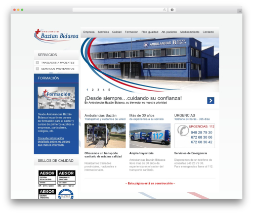 Theme WordPress theme1369 - ambulanciasbb.com
