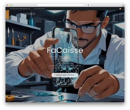 WP theme Cristiano - facaisse.com