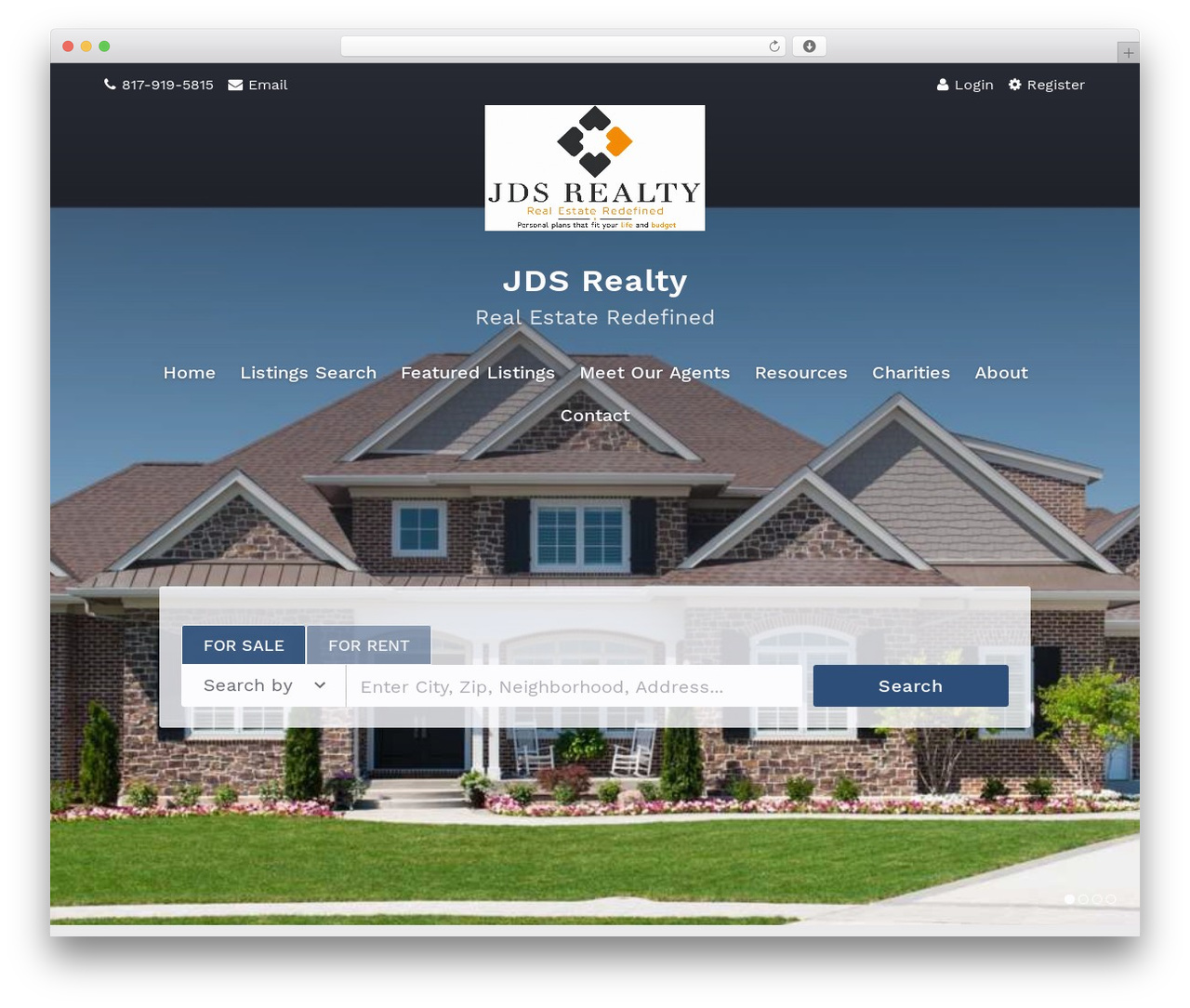 newbury WordPress theme - jdsrealty.net