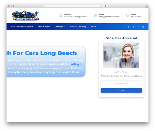 Nex forms WordPress plugin - cashforcarslb.com