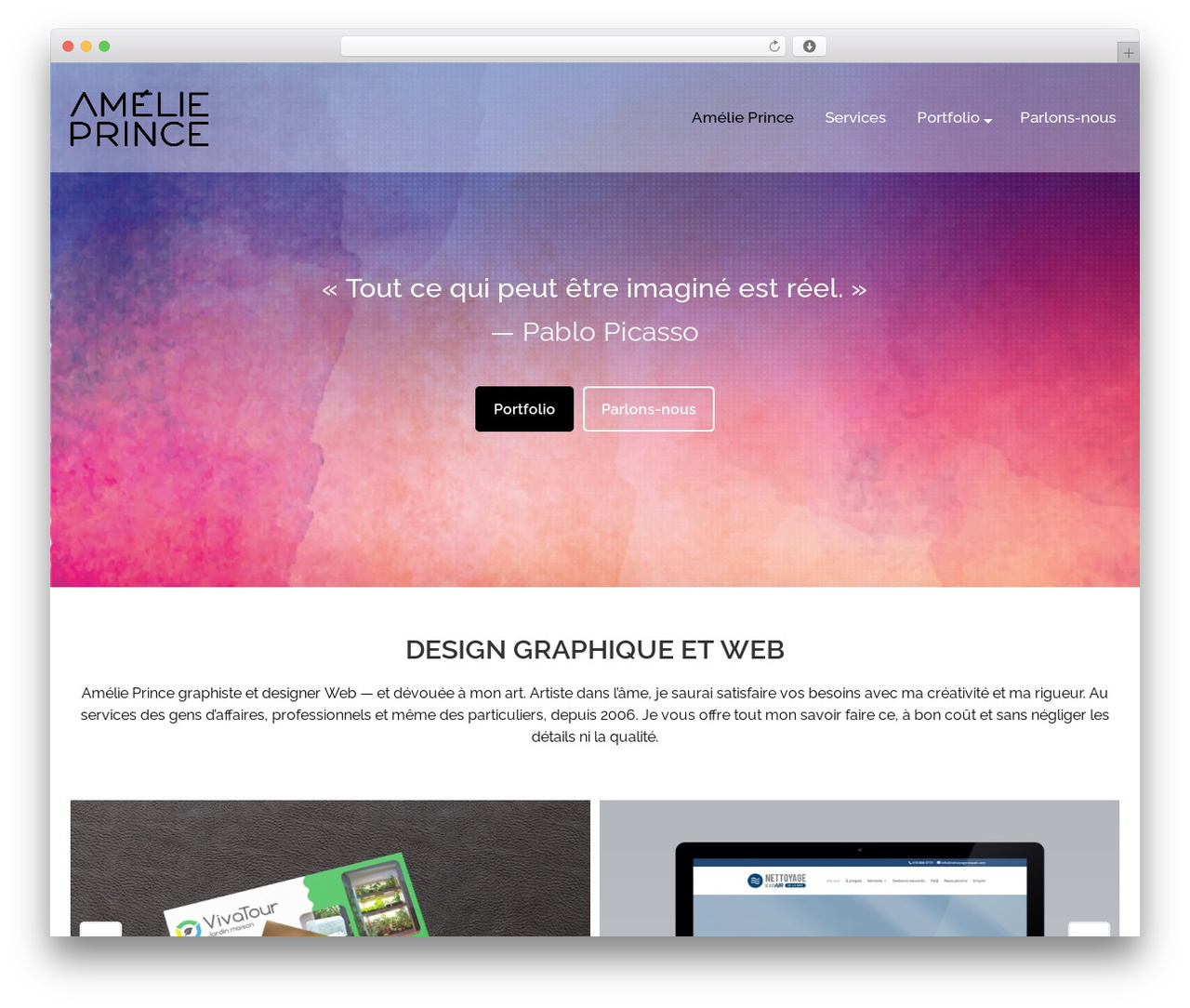 Cherry Framework theme WordPress - amelieprince.com