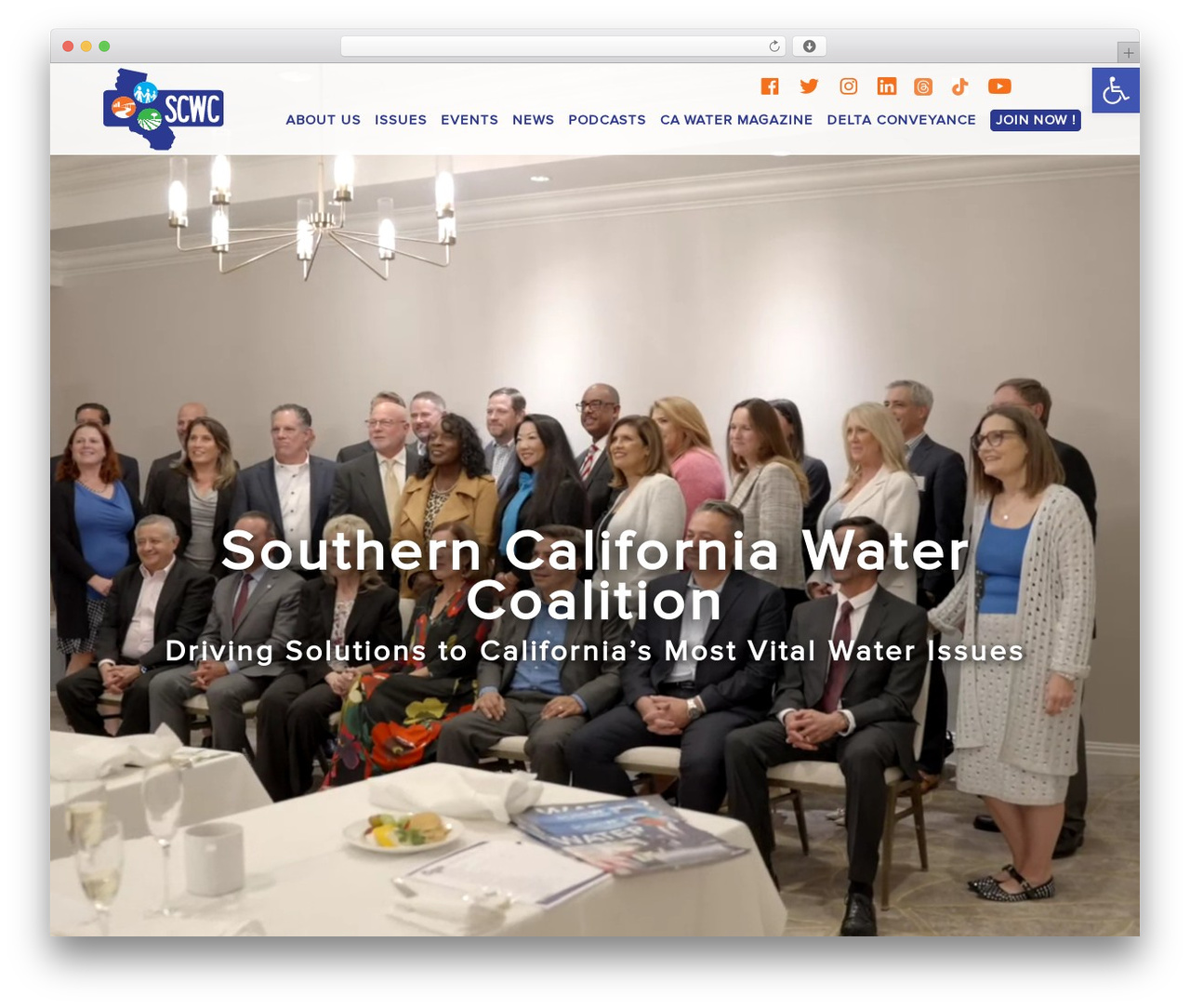Divi WordPress theme - socalwater.org