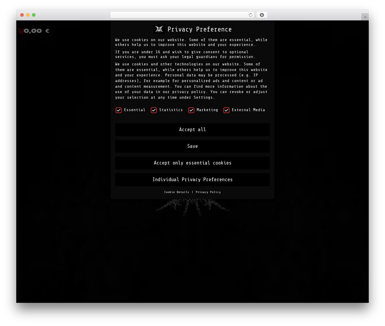 Hello Elementor WordPress theme - paradox.clothing