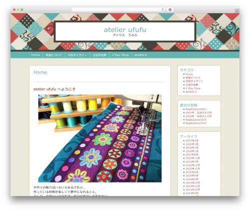 Patchwork theme WordPress - ahaha-ufufu.com