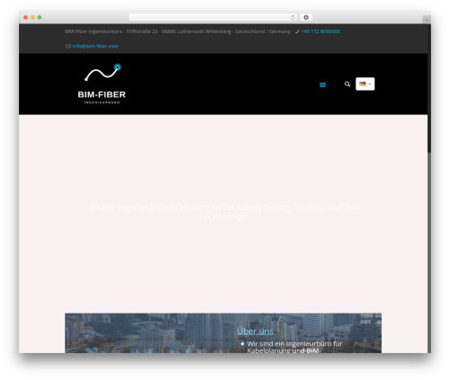 Perfectech WordPress theme - bim-fiber.com