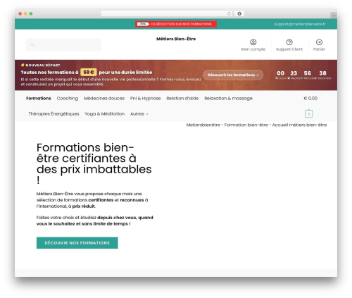 Commercegurus commercekit WordPress plugin - metiersbienetre.fr
