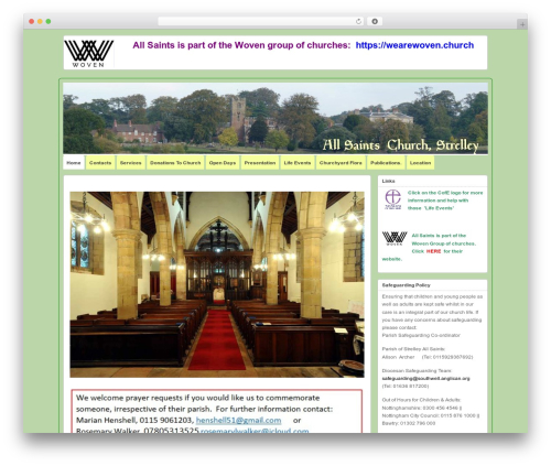 Suffusion theme WordPress - allsaintschurchstrelley.org.uk