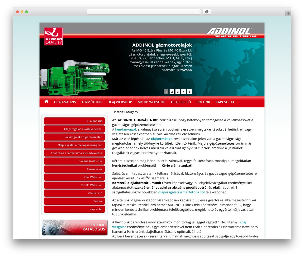 Theme WordPress Addinol - addinol.hu Theme WordPress Addinol - addinol.hu